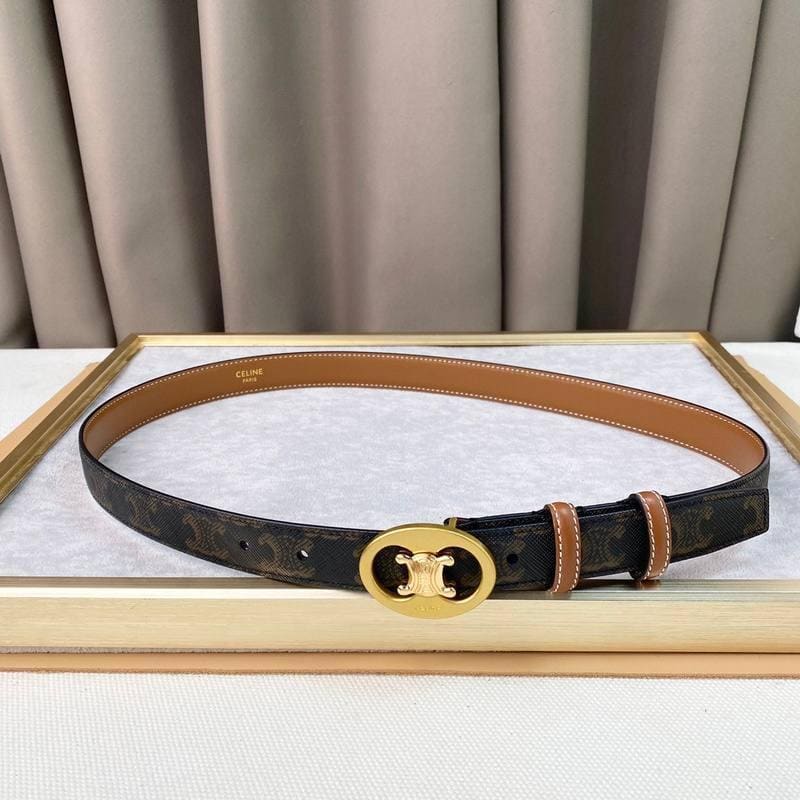 Celine Women Belt 'Black/Brown' | Banlieue91
