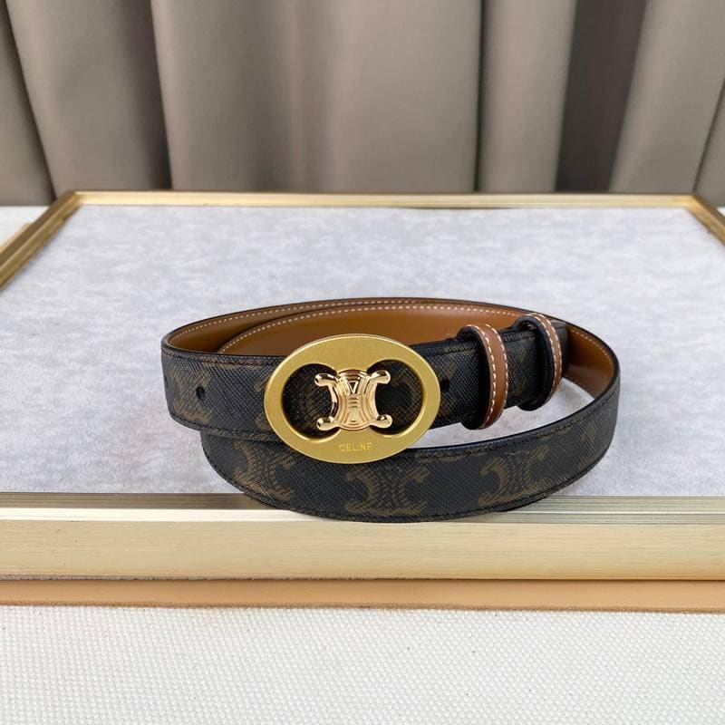 Celine Women Belt 'Black/Brown' | Banlieue91