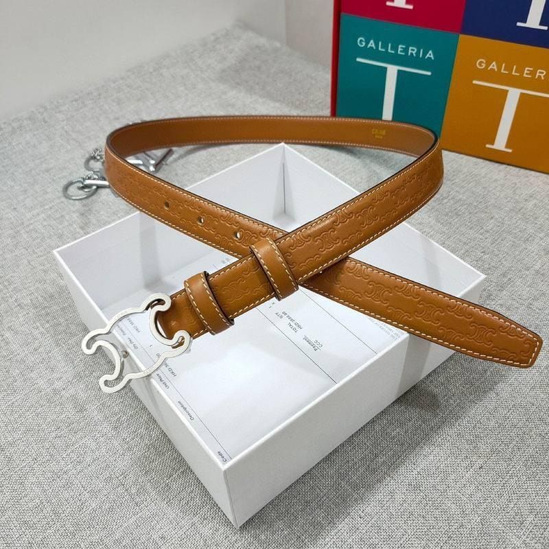 Celine Women Belt 'Brown' | Banlieue91