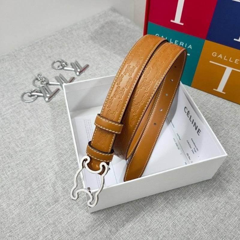 Celine Women Belt 'Brown' | Banlieue91