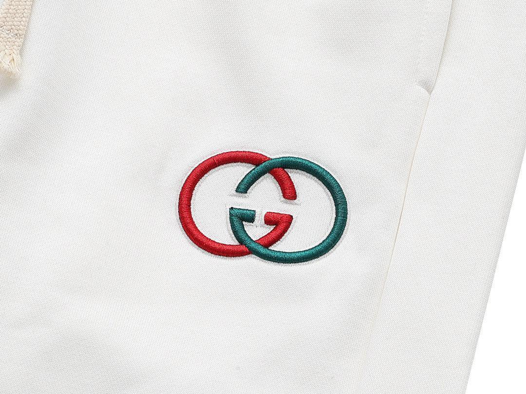 Gucci Long Pant 'White/Red/Green' - Banlieue91