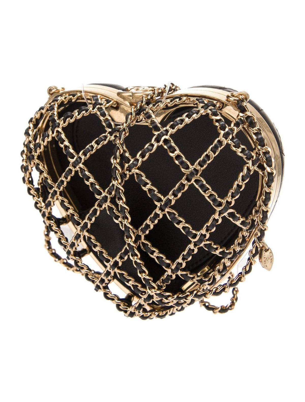 Chanel 2023 CC Heart Minaudiere Bag | Banlieue91