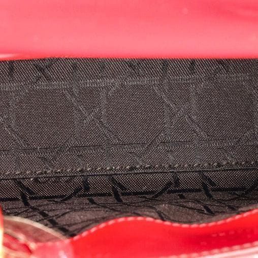 Christian Dior Lady Dior Bag Cannage Quilt Patent Mini | Banlieue91