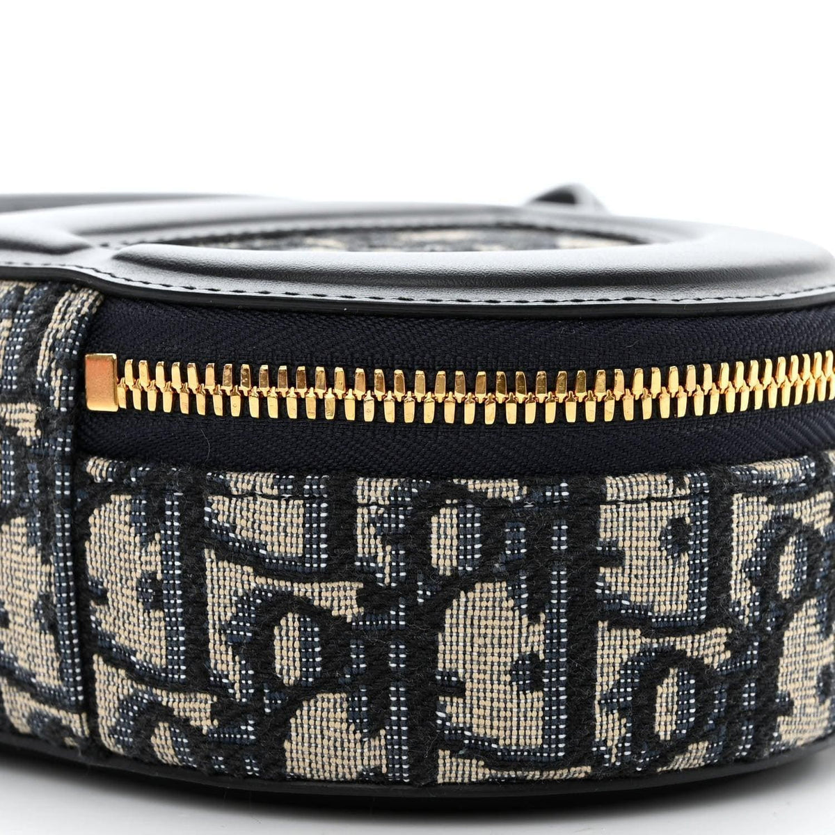 Christian Dior Signature Oval Camera Bag Calfskin with Embossed CD Signature | Banlieue91