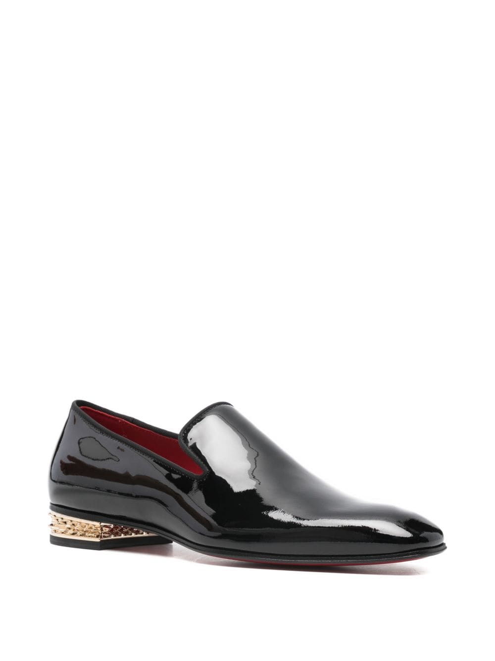 CHRISTIAN LOUBOUTIN Dandy Rocks Patent Leather Loafers for Men | Banlieue91
