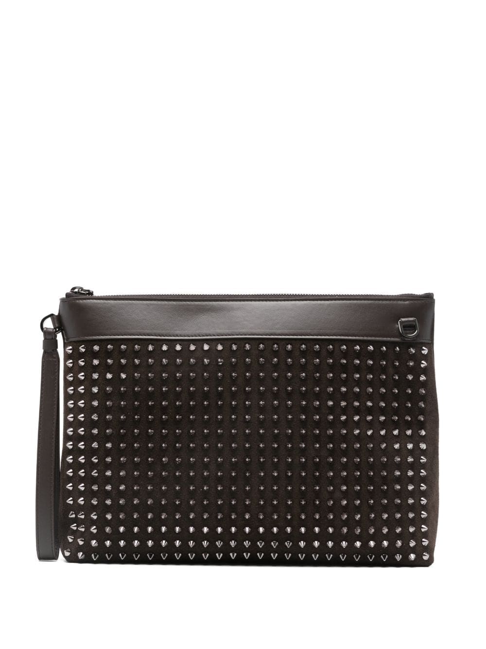 CHRISTIAN LOUBOUTIN Mini Funky Leather Pouch Handbag | Banlieue91