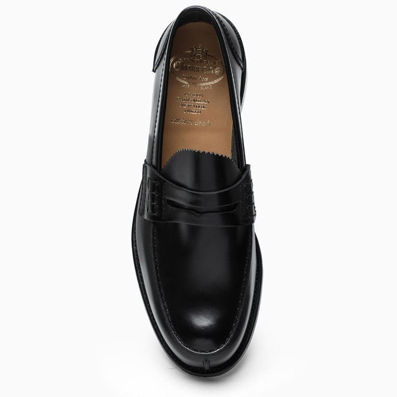 CHURCH'S Classic Shiny Leather Pembrey Loafers - Men's Footwear | Banlieue91