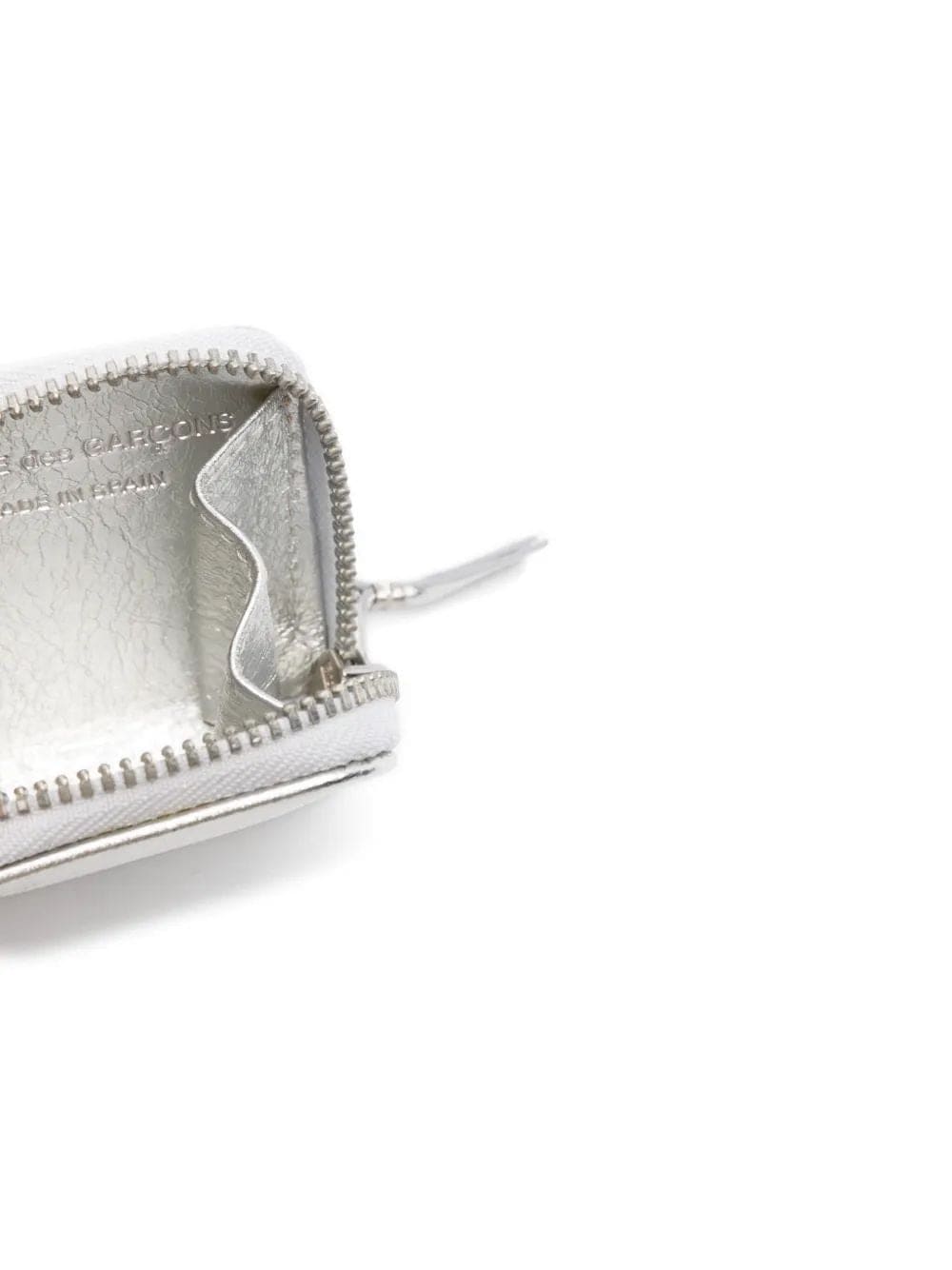 COMME DES GARÇONS PLAY Mini Wallet with Gold Line Detail | Banlieue91