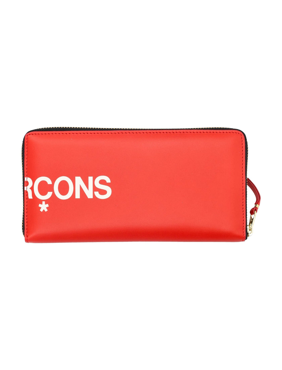 COMME DES GARÇONS WALLET Leather Mini All-Around Zip Wallet with Logo - 10.5cm x 20cm | Banlieue91