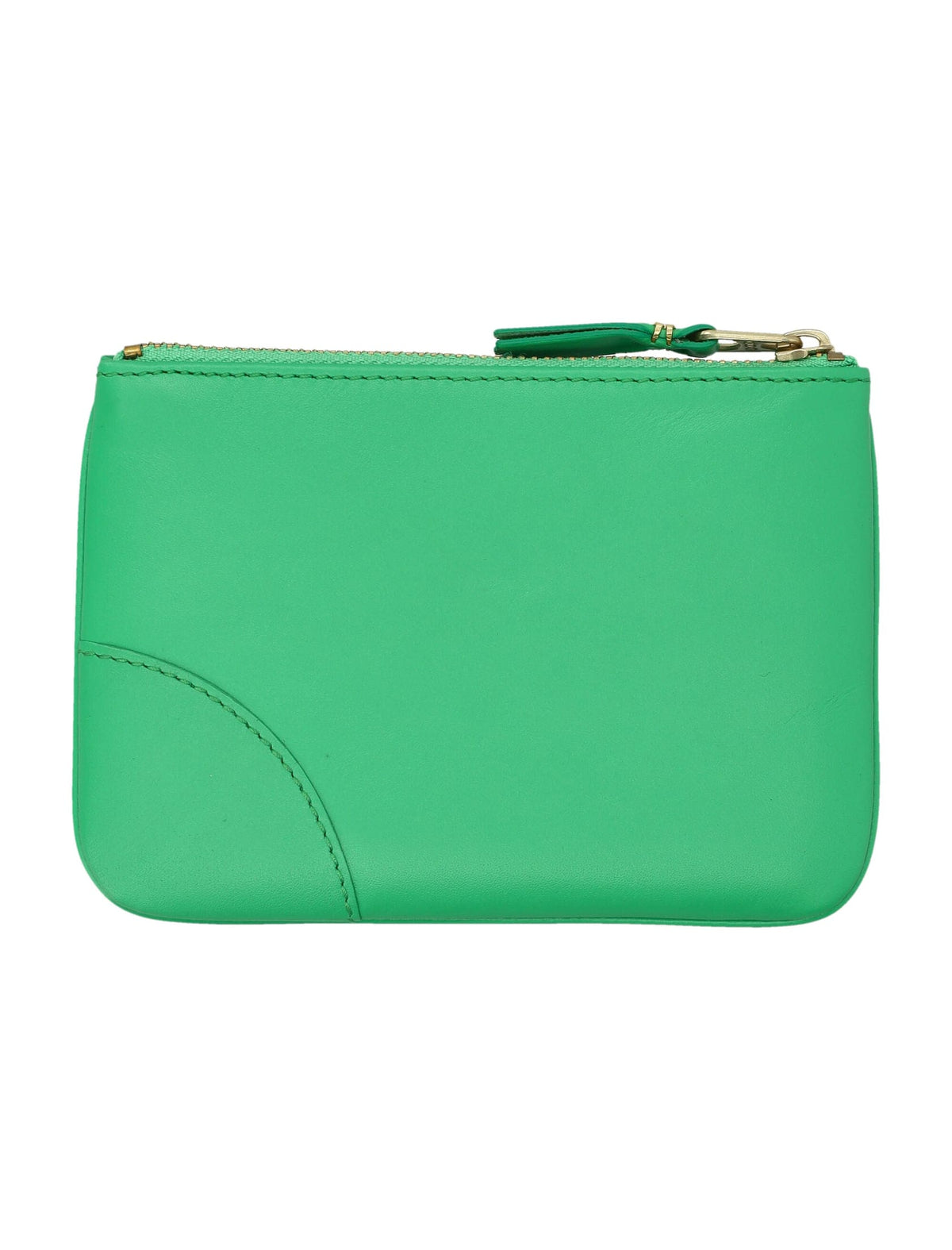 COMME DES GARÇONS WALLET Mini Leather Zip Pouch Handbag | Banlieue91