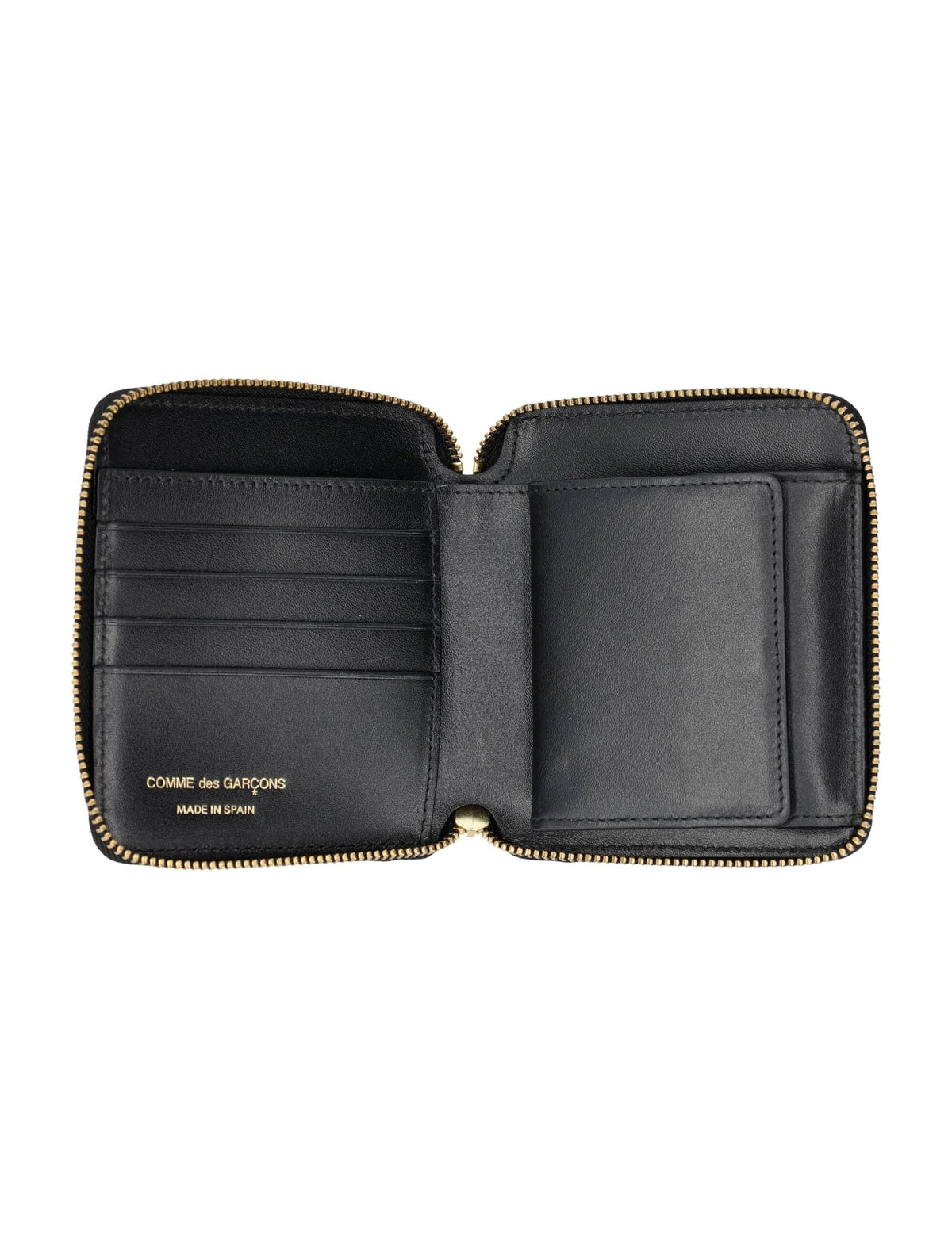 COMME DES GARÇONS WALLET Mini Vertical Zip Around Wallet | Banlieue91