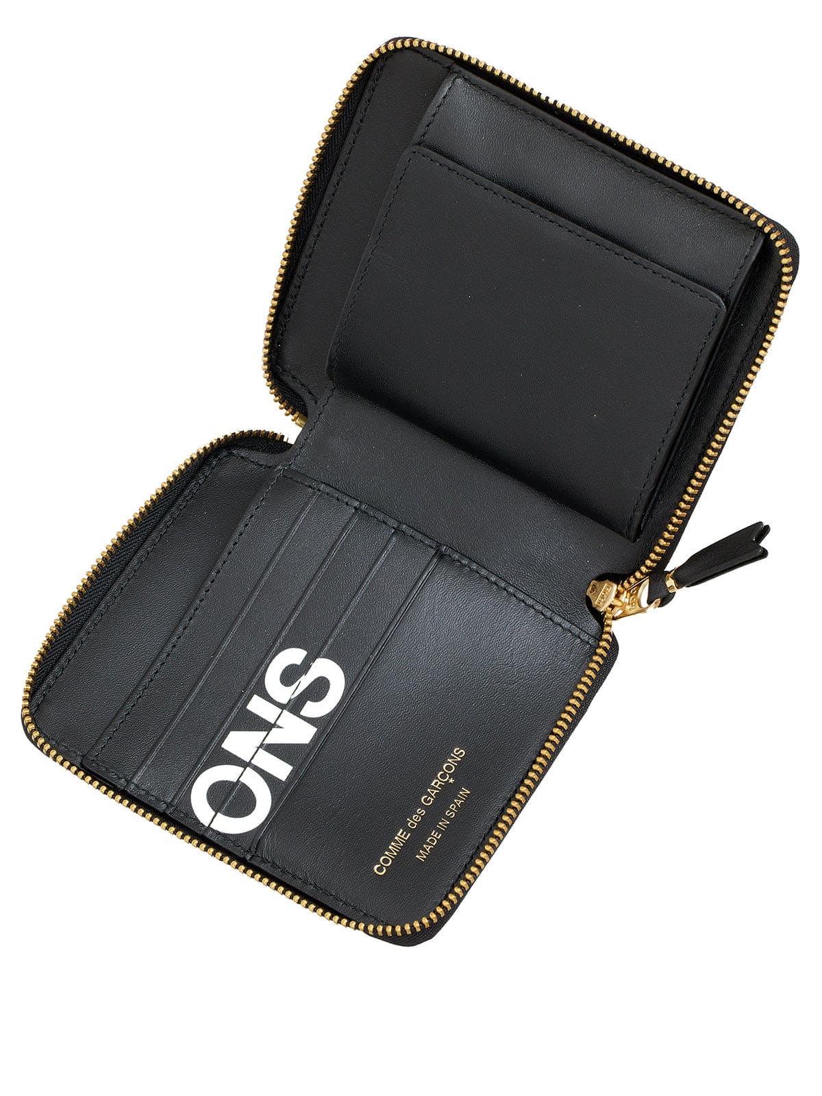 COMME DES GARÇONS WALLET Mini Wallet with Zip and Card Slots | Banlieue91