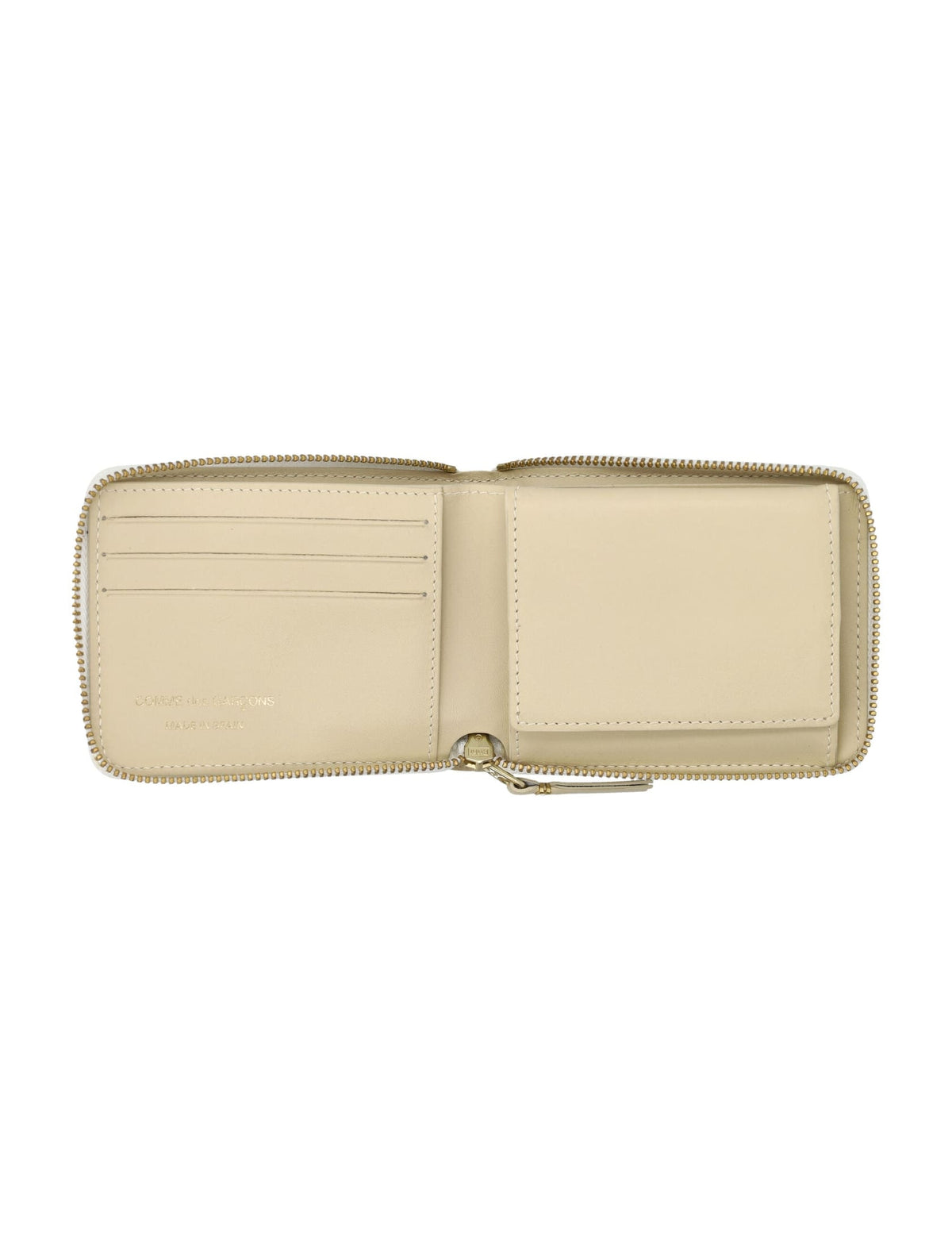 COMME DES GARÇONS WALLET Mini Zip Around Leather Wallet | Banlieue91
