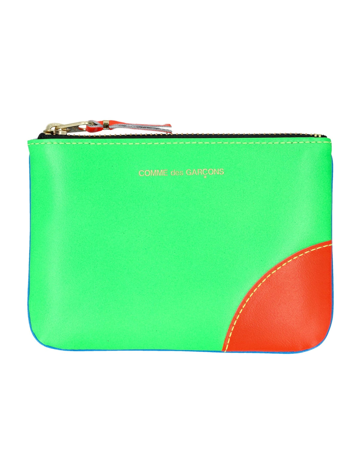 COMME DES GARÇONS WALLET Mini Zip Fastening Color Block Wallet | Banlieue91