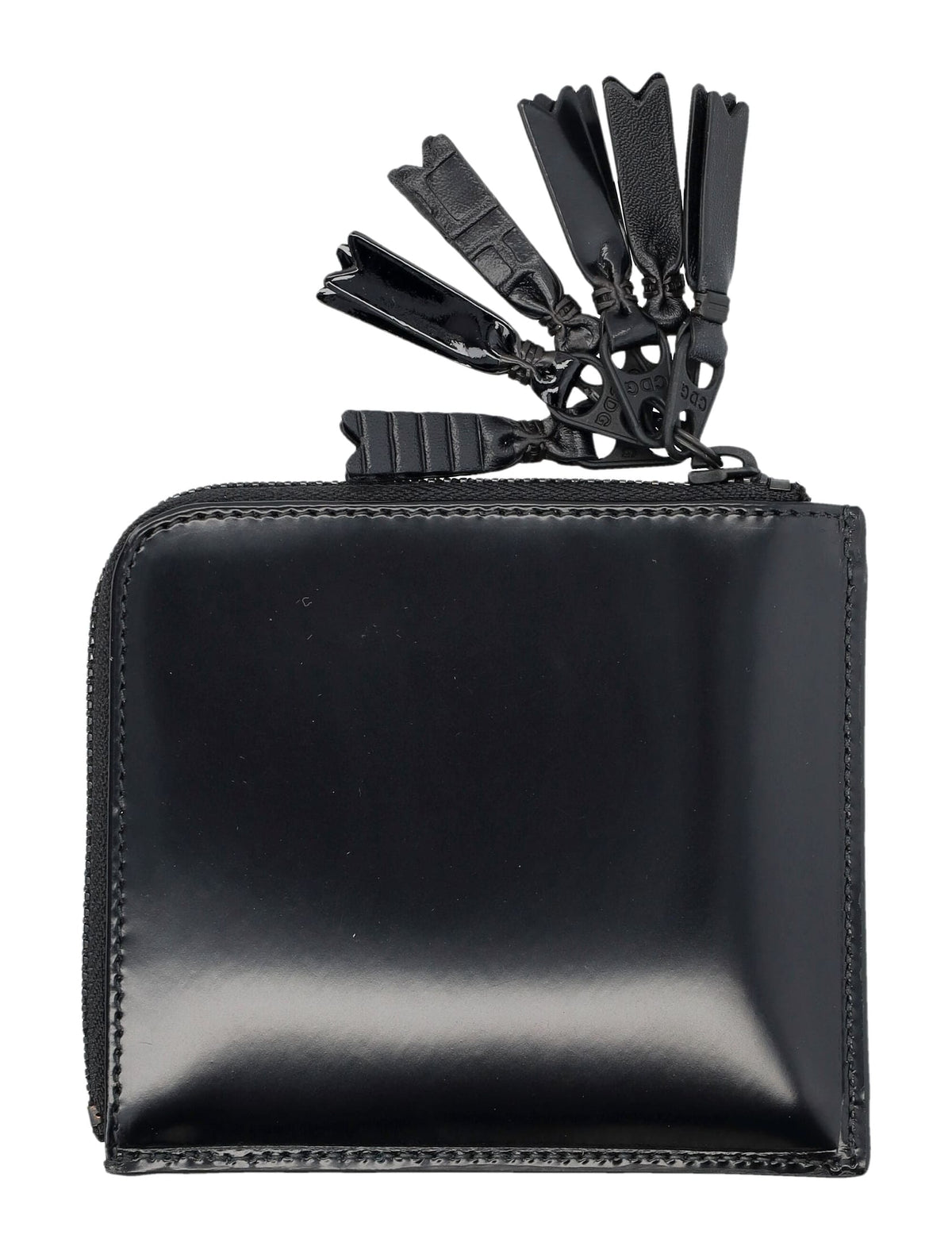 COMME DES GARÇONS WALLET Mini Zip Wallet with Charms - Fall/Winter 2025 | Banlieue91