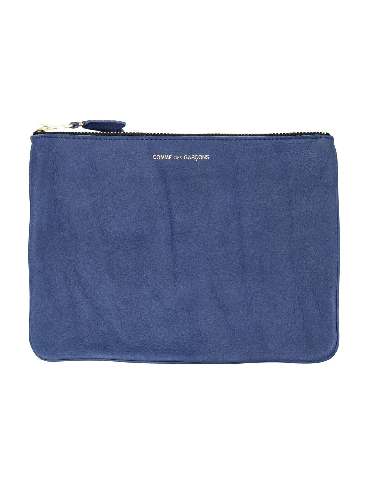 COMME DES GARÇONS WALLET Textured Leather Mini Pouch Handbag (16.5cm x 22cm) | Banlieue91