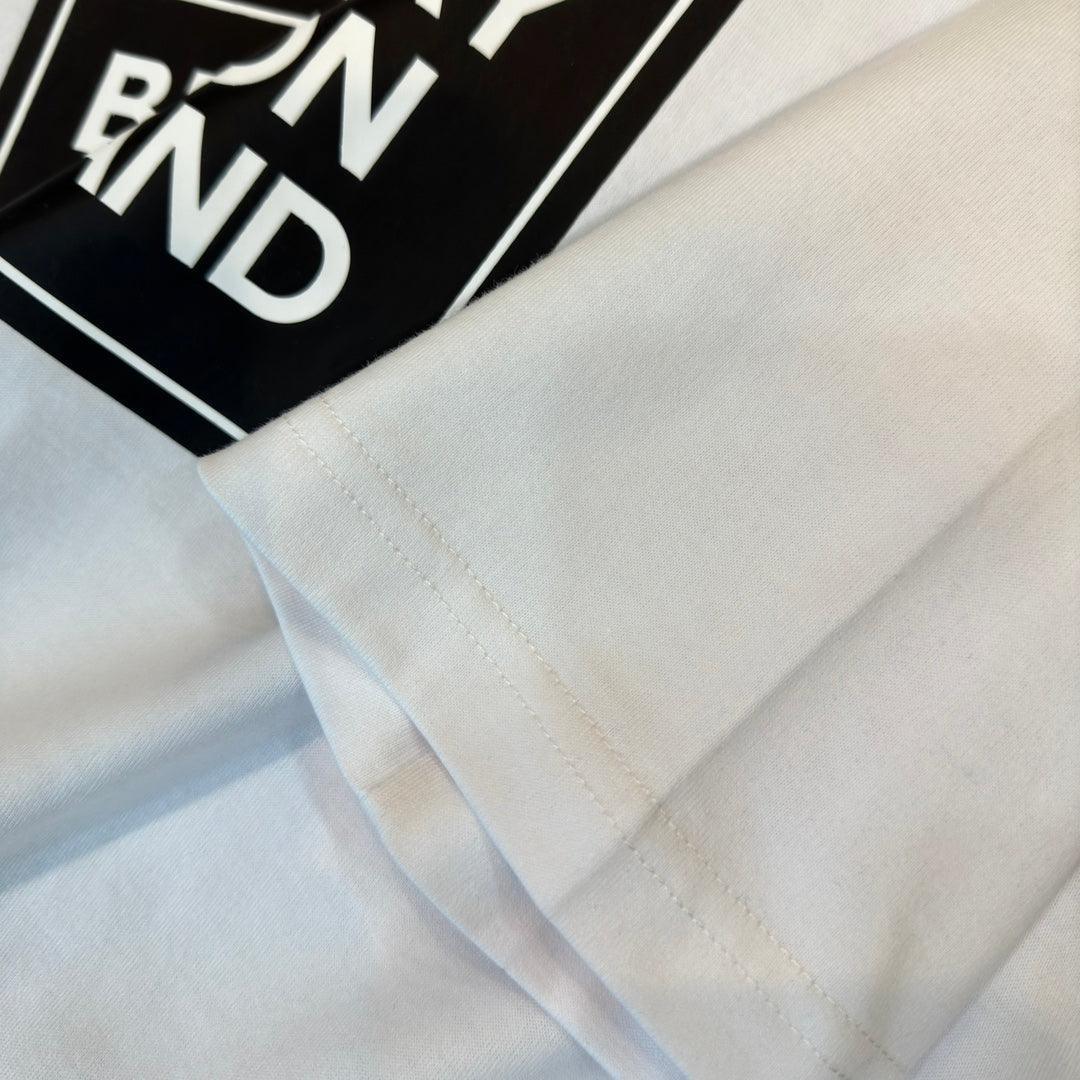 Burberry White T-Shirt Without Collar - Banlieue91