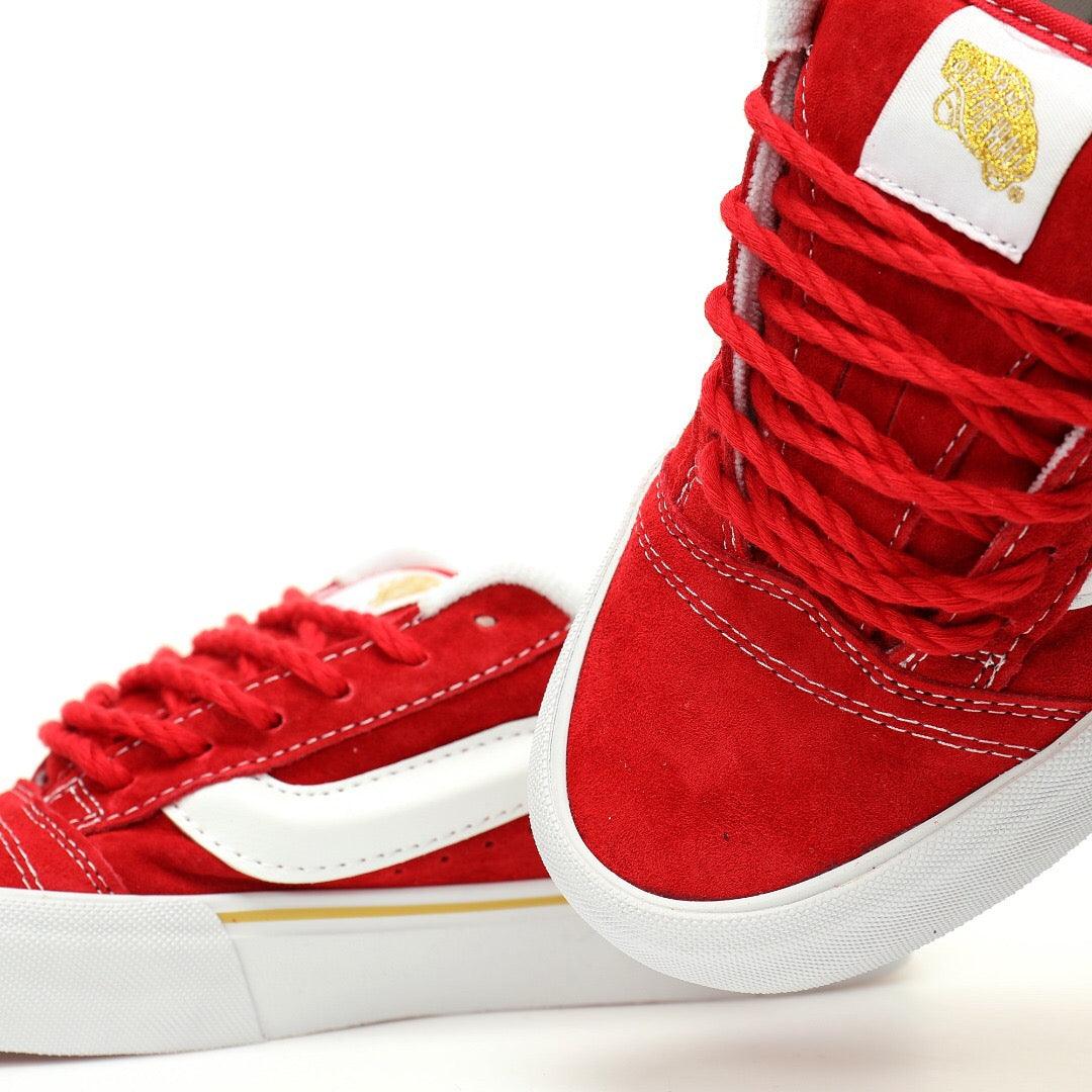 Vans Vault Knu-Skool VR3 LX "White/Red/Gold" - Banlieue91