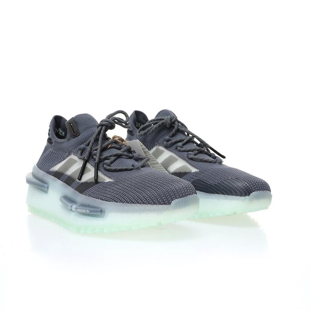 Adidas NMD S1 Grey Green Glow - Banlieue91