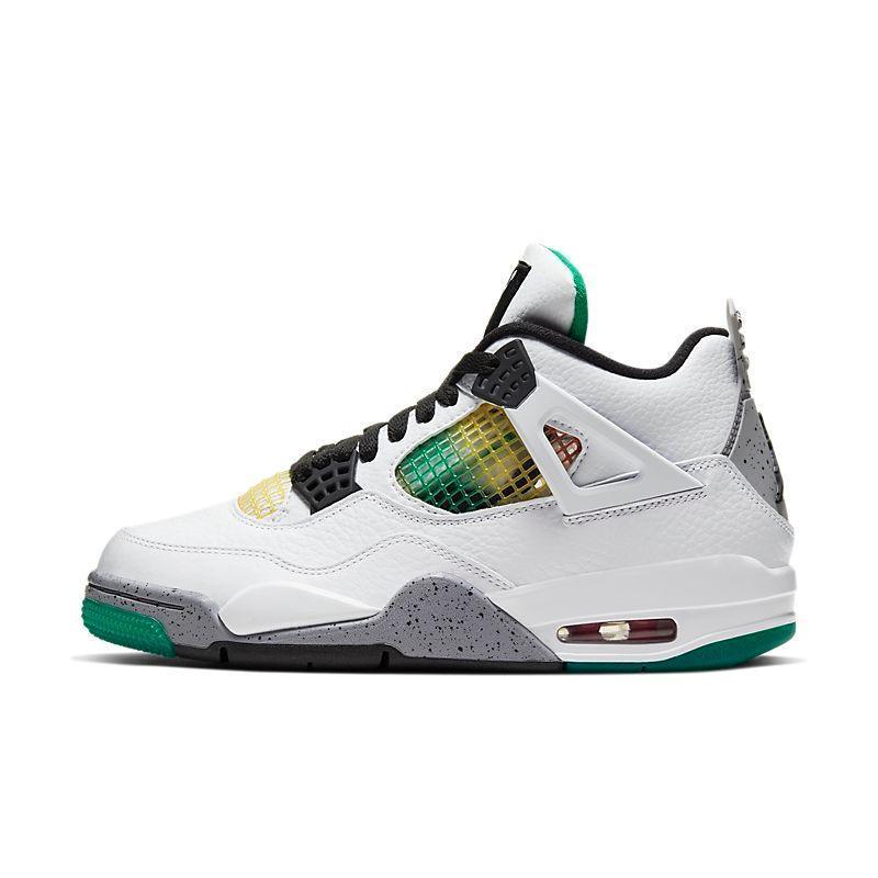 Air Jordan 4 Retro 'Lucid Green Rasta' - Banlieue91