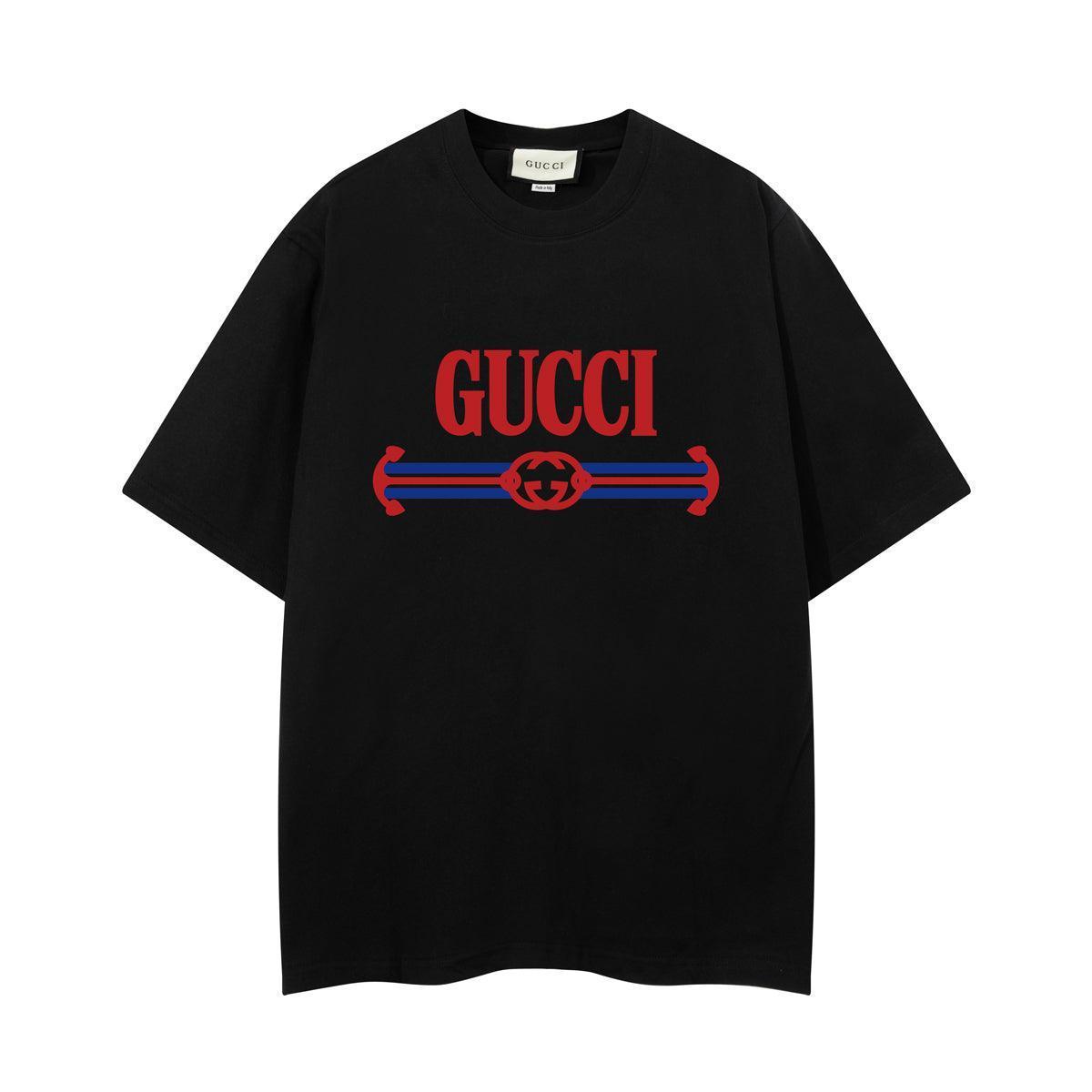 Gucci T-Shirt Without Collar 'Black' - Banlieue91