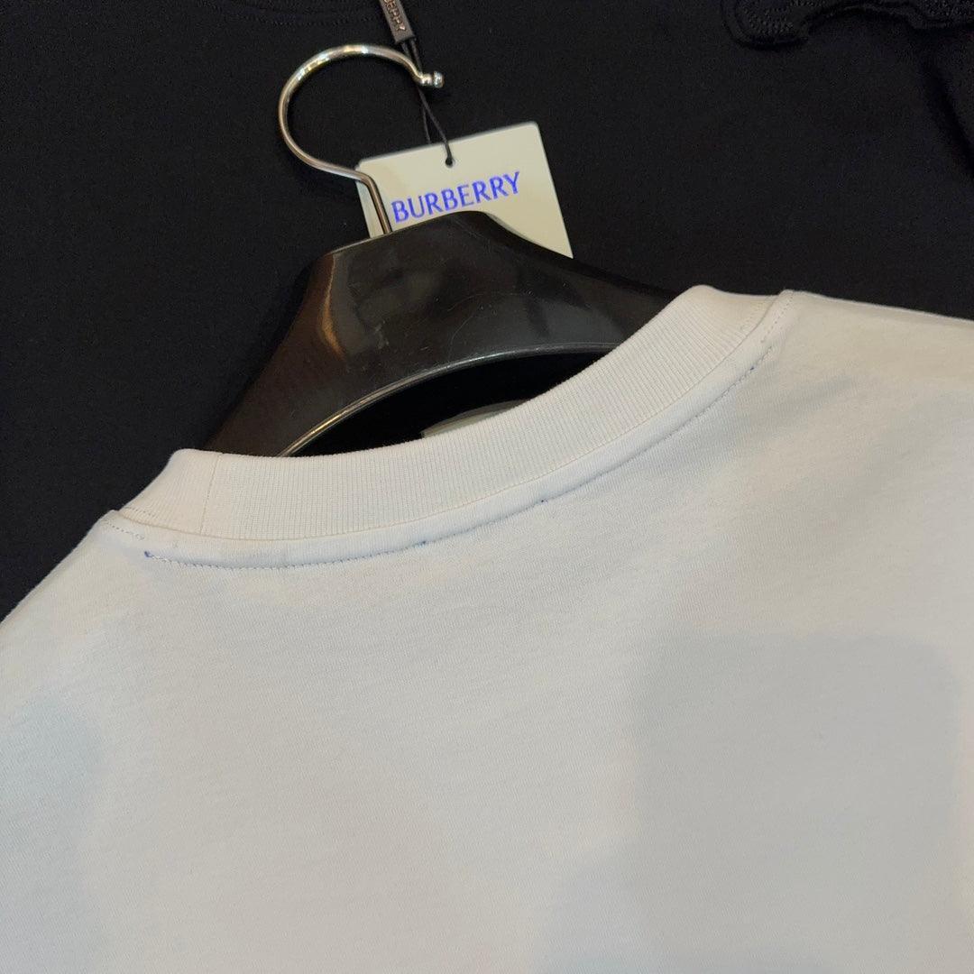 Burberry T-Shirt Without Collar 'White' - Banlieue91