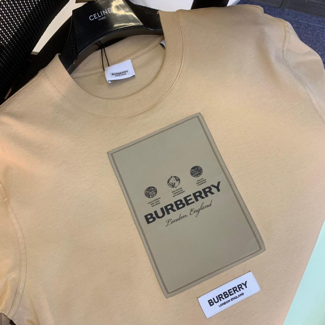 Burberry Beige T-Shirt Without Collar - Banlieue91