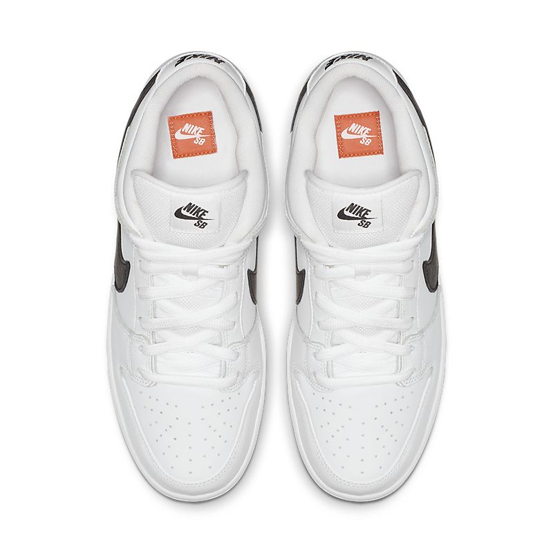 Nike SB Dunk Low Orange Label White Black
