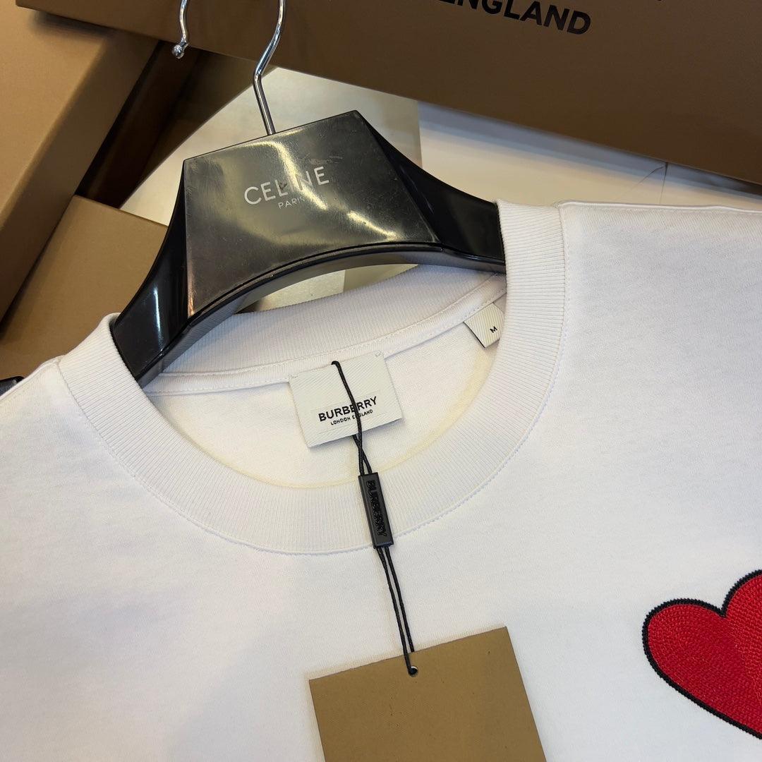 Burberry T-Shirt Without Collar 'White' - Banlieue91