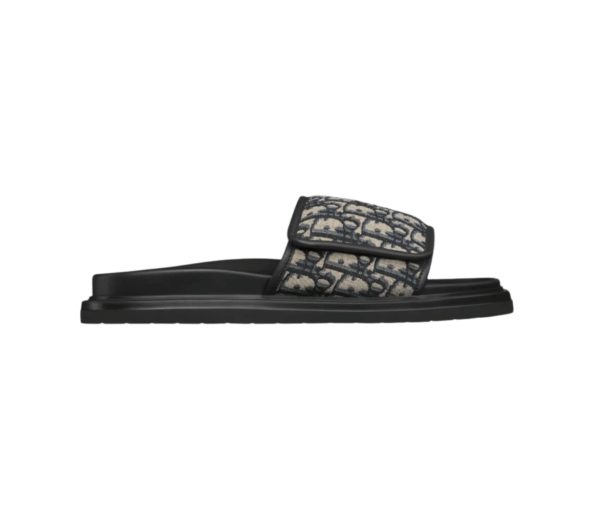 Dior Aqua Sandal In Dior Oblique Jacquard | Banlieue91
