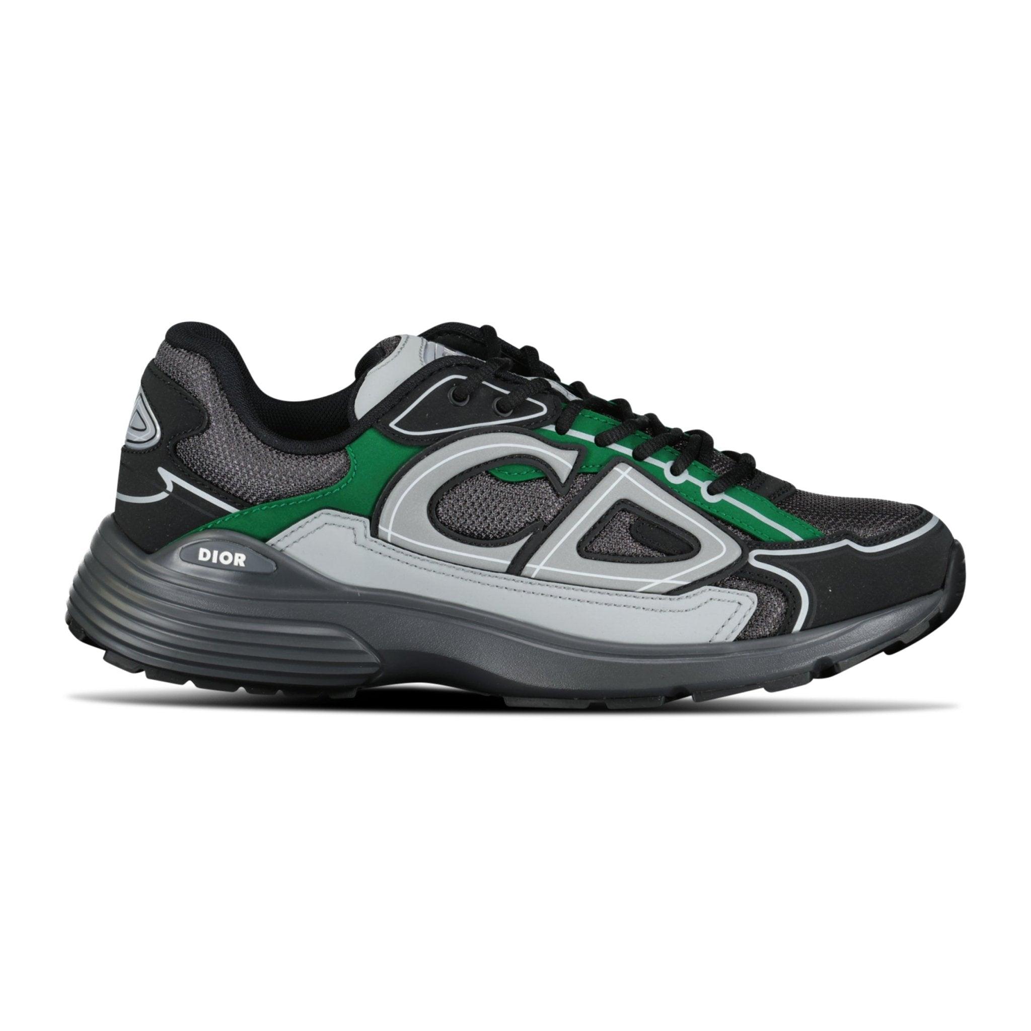 Dior B30 Trainers Green, Grey & Black - Banlieue91 -