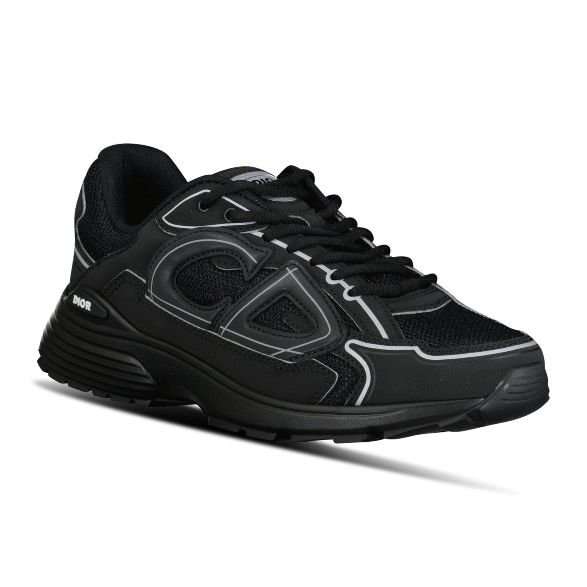 Dior B30 Trainers Triple Black - Banlieue91 -
