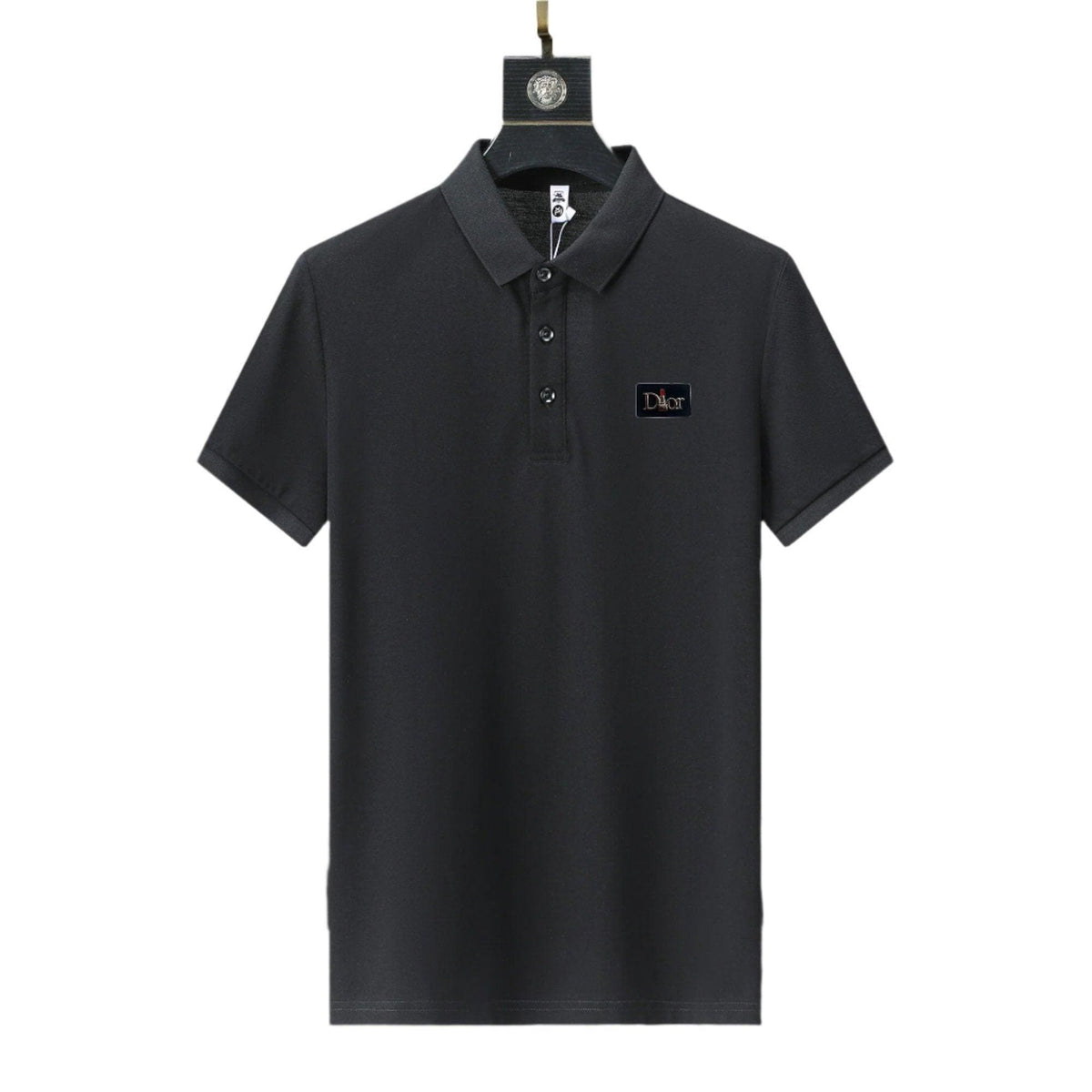 Dior Black T-Shirt With Collar | Banlieue91