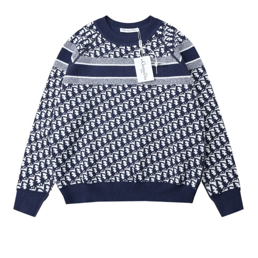 Dior Classic Sweaters Blue/White | Banlieue91