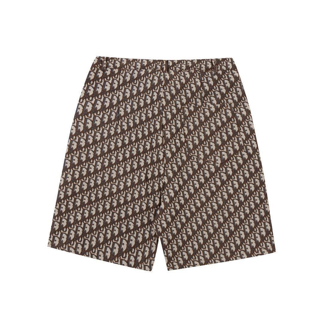 Dior Knit Basketball Shorts 'Beige' | Banlieue91