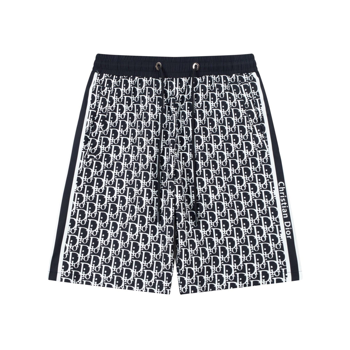 Dior Knit Basketball Shorts 'Black/White' | Banlieue91