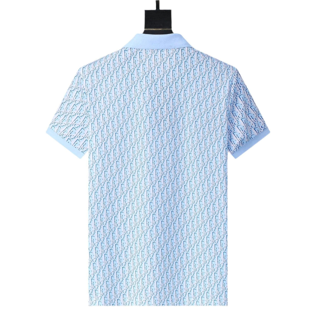 Dior Light Blue T-Shirt With Collar | Banlieue91
