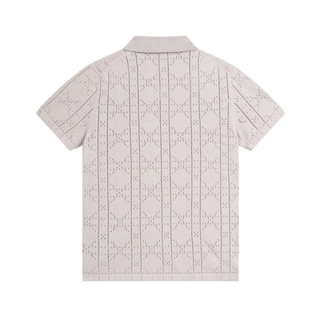 Dior Light Brown T-Shirt With Collar | Banlieue91
