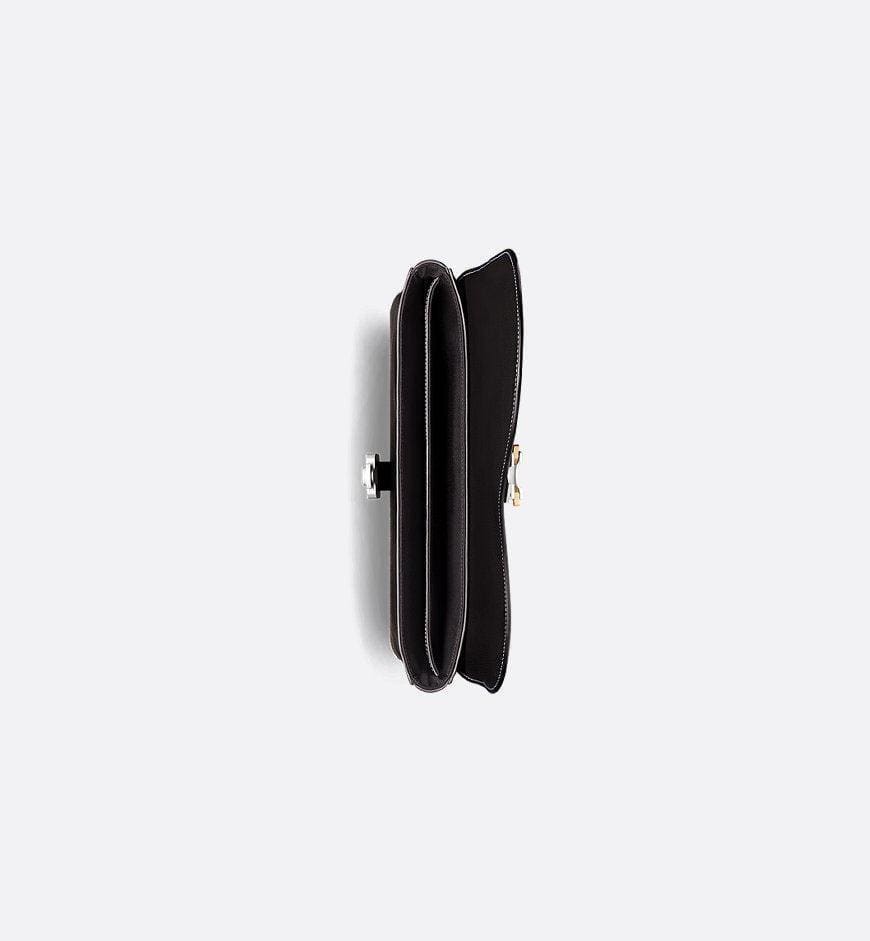 Dior Saddle A4 Pouch Black Grained Calfskin | Banlieue91