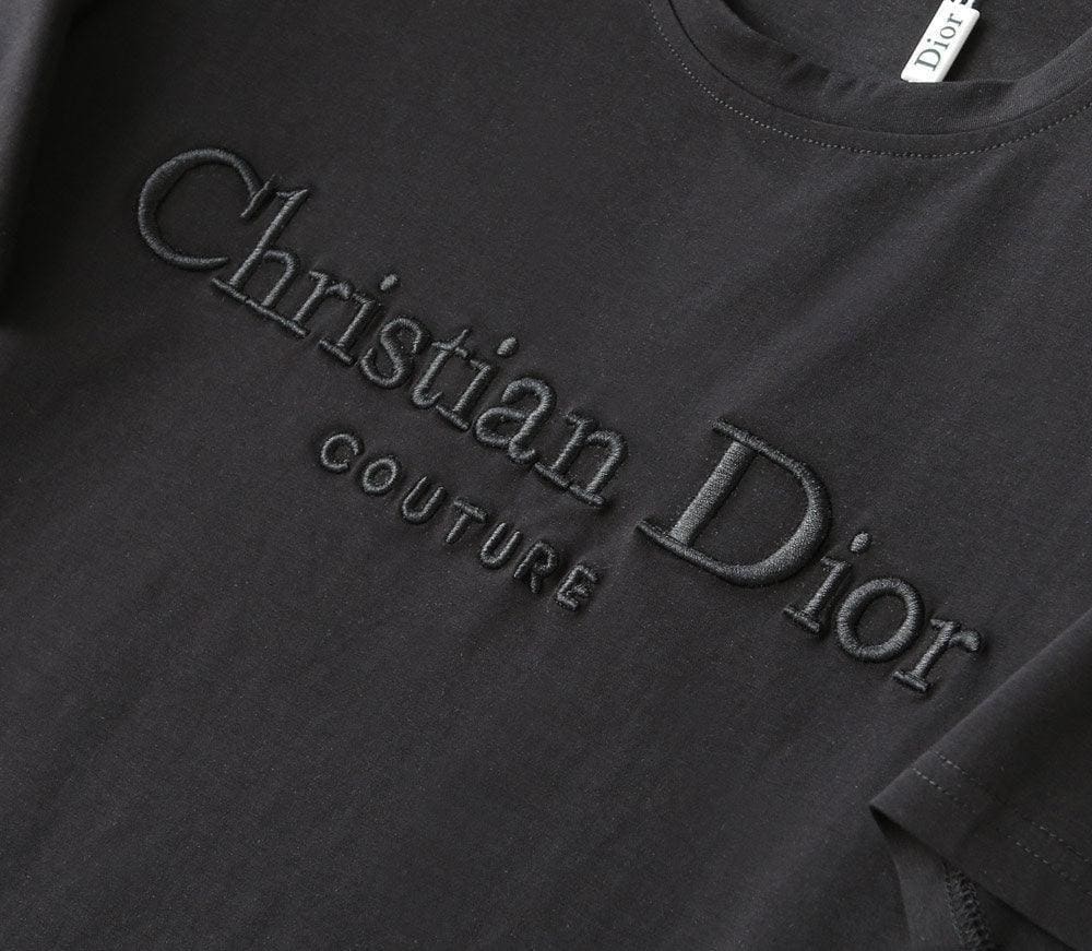 Dior T-Shirt Without Collar 'Black' | Banlieue91