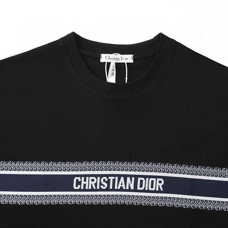 Dior T-Shirt Without Collar 'Black' | Banlieue91