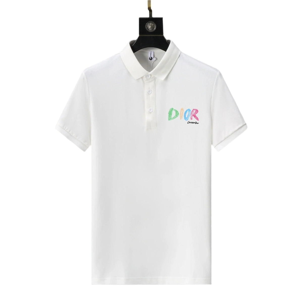 Dior White T-Shirt With Collar | Banlieue91