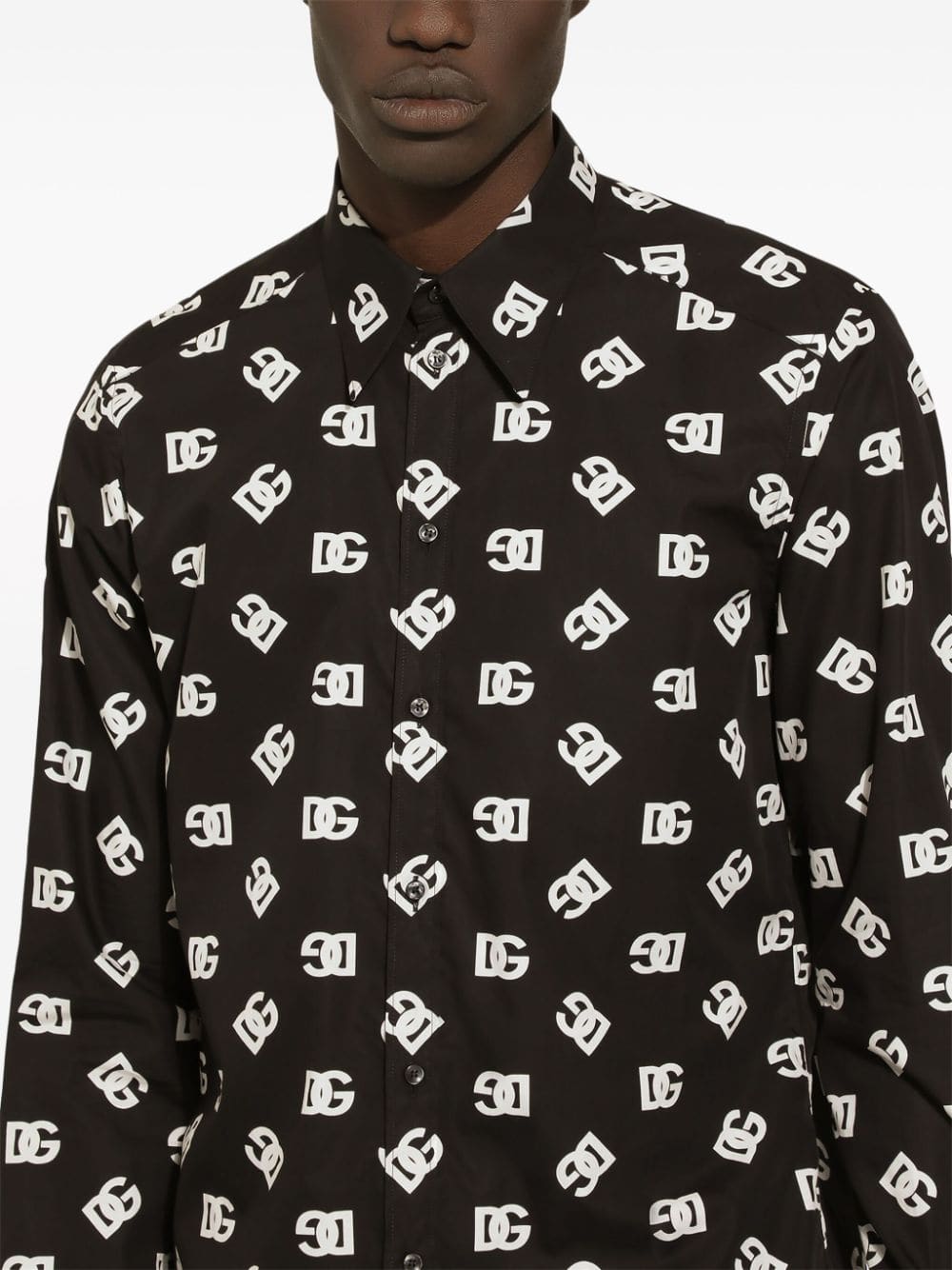 Dolce & Gabbana Allover Logo Shirt | Banlieue91