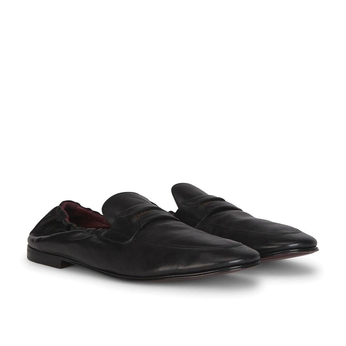 Dolce & Gabbana Ariosto Leather Loafers | Banlieue91