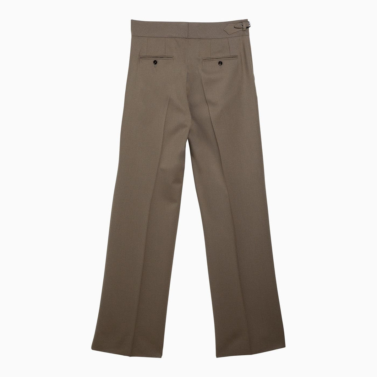 Dolce&Gabbana Beige Wool Tailored Trousers | Banlieue91