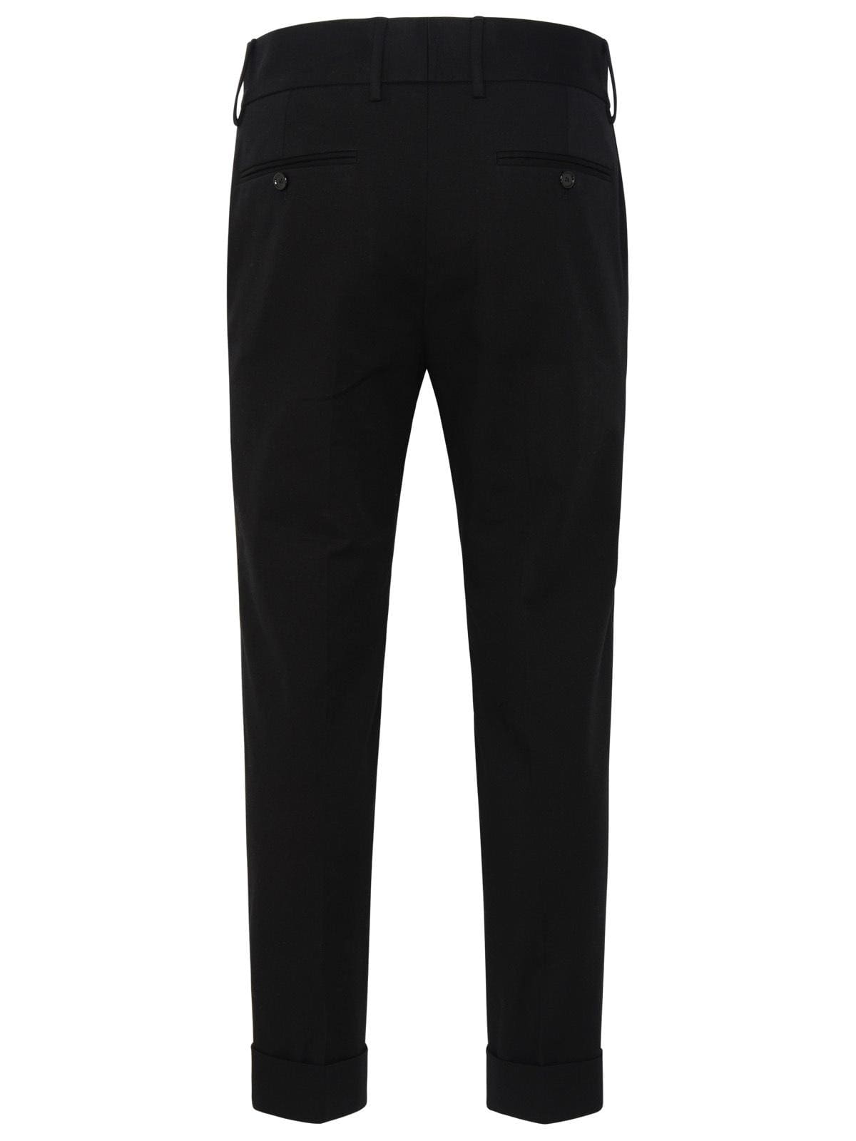 Dolce & Gabbana Black Cotton Pants | Banlieue91