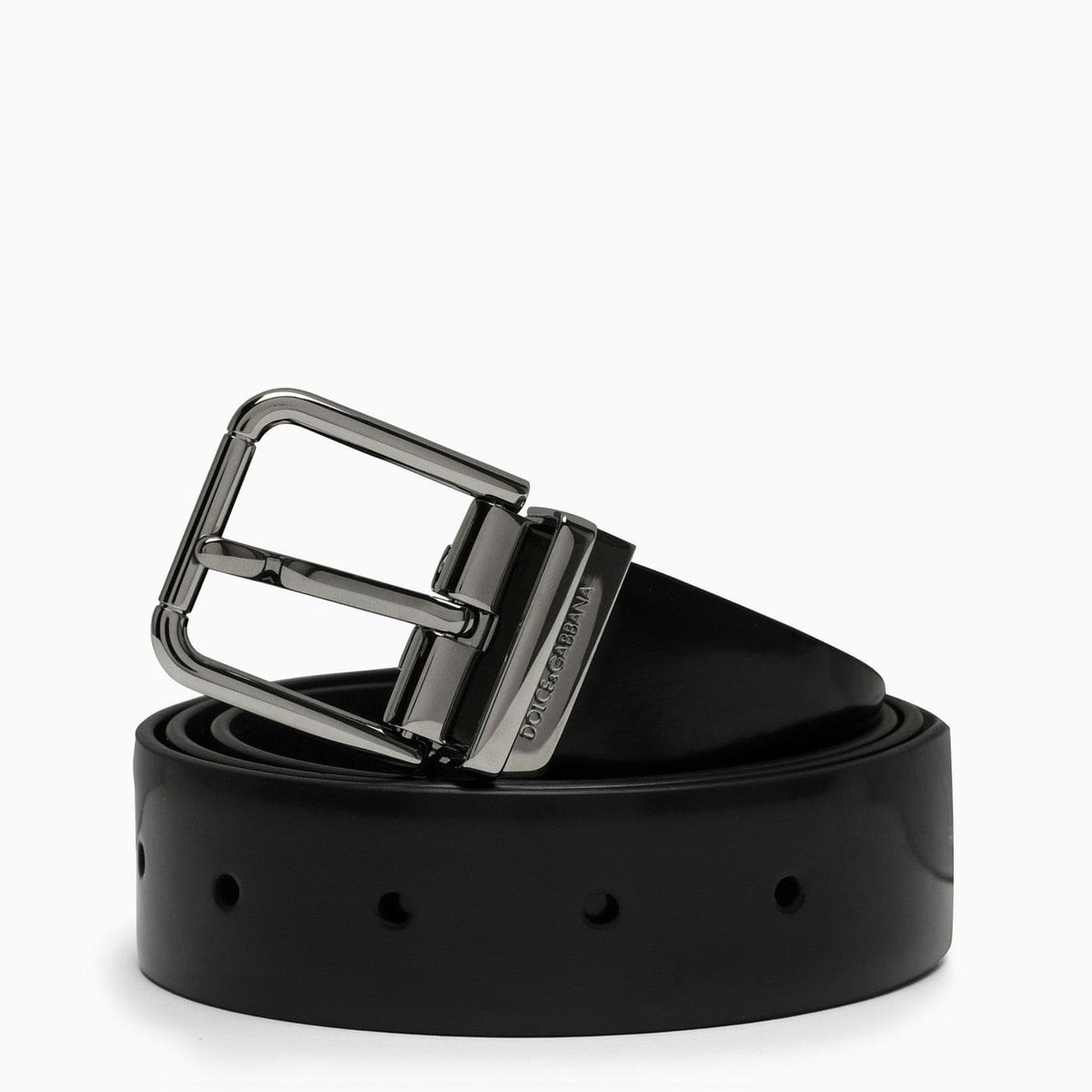 Dolce&Gabbana Black Leather Belt | Banlieue91