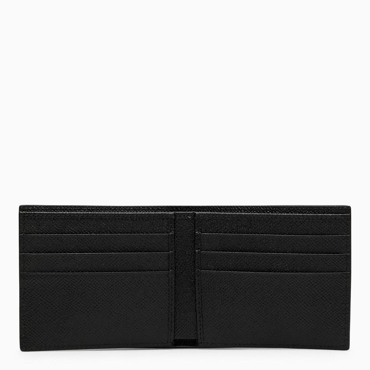 Dolce & Gabbana Black Leather Wallet With Logo | Banlieue91