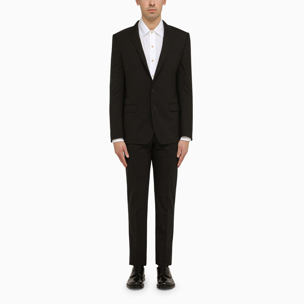 Dolce&Gabbana Black Wool Single Breasted Suit | Banlieue91
