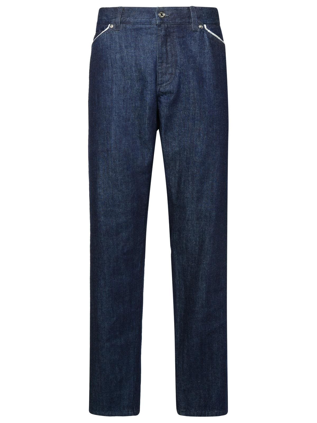 Dolce & Gabbana Blue Cotton Jeans | Banlieue91